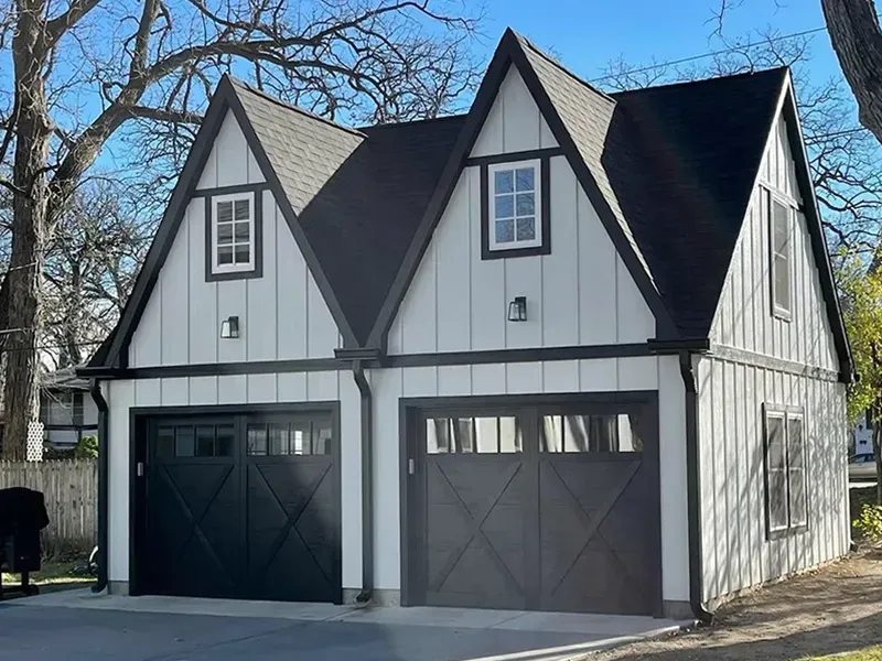 2-car-detached-two-car-garage-black-white