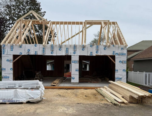 Why Construction Lumber Getting Wet During Building Won’t Harm Your Garage